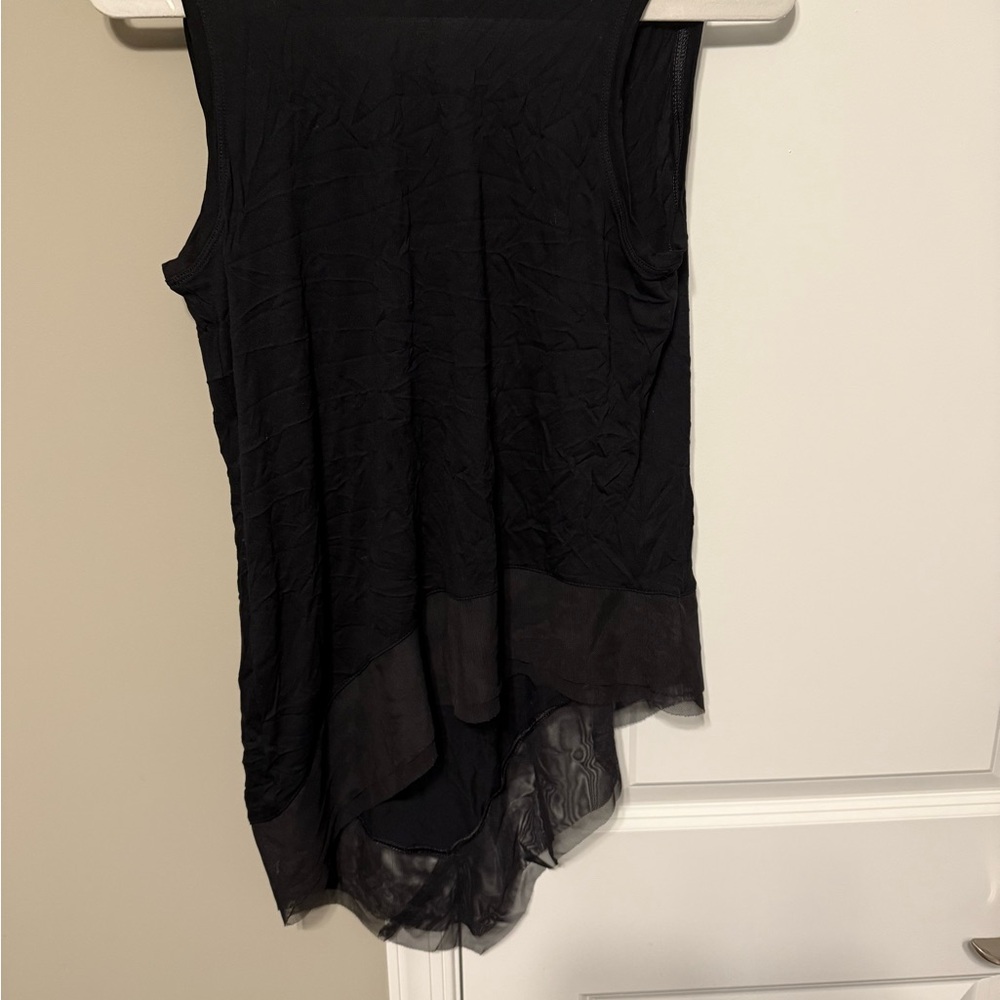 Elegant Black Sleeveless Top